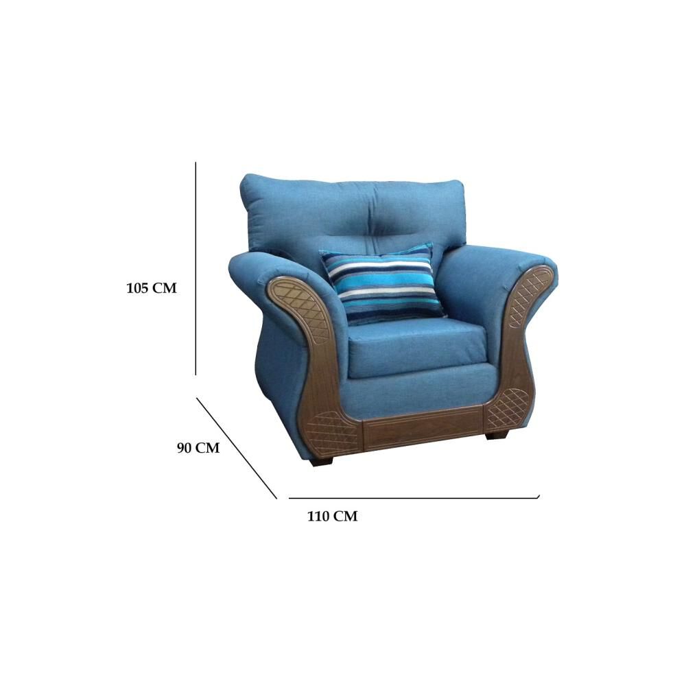 Juego De Living Almore Atlanta / 5 Cuerpos image number 2.0