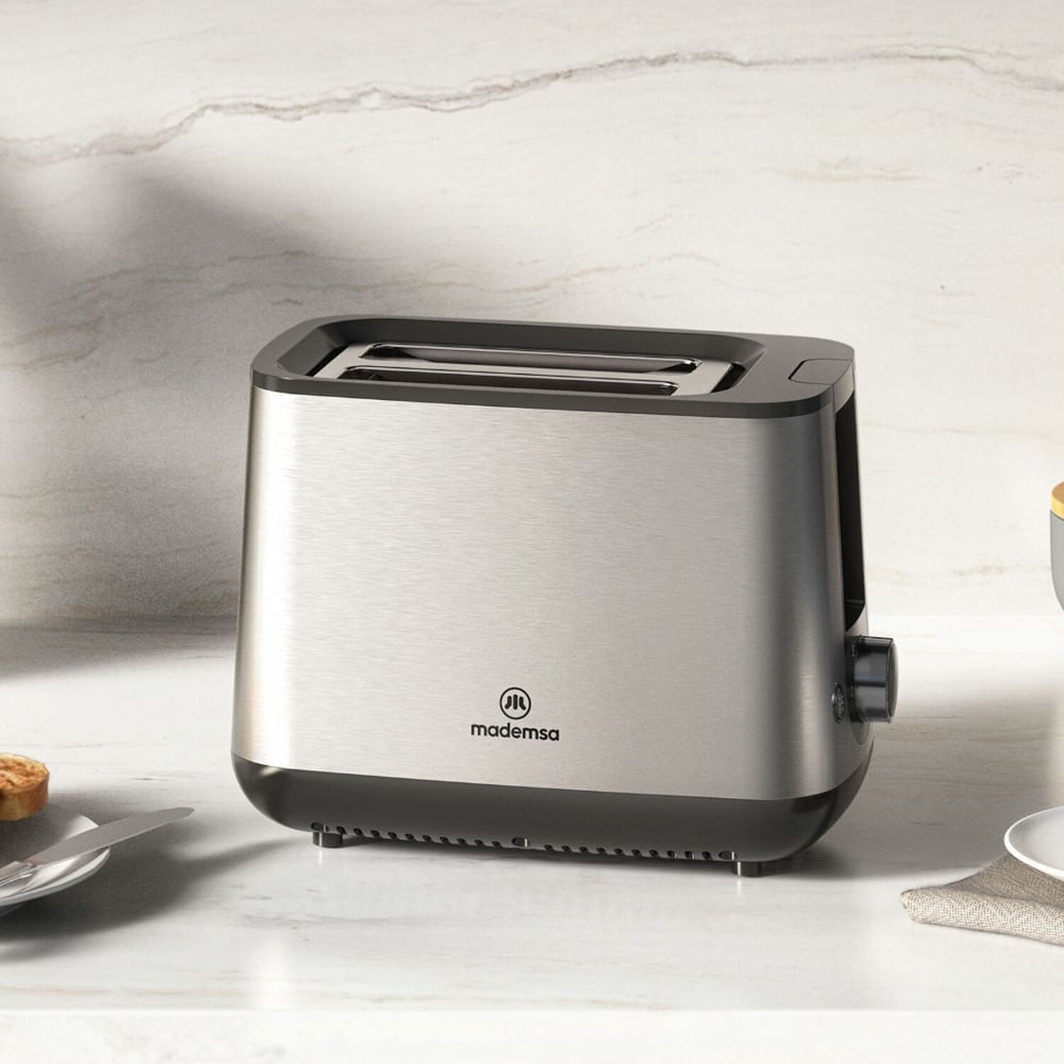 Tostador Mademsa Con 7 Niveles De Tostado 800w Mts25 Inox image number 8.0