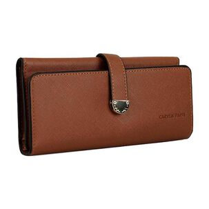 Billetera Mujer N&aacute;poles Caf&eacute; Carven