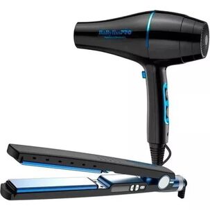 Kit Plancha Ionica 32mm Secador 2000w Babyliss