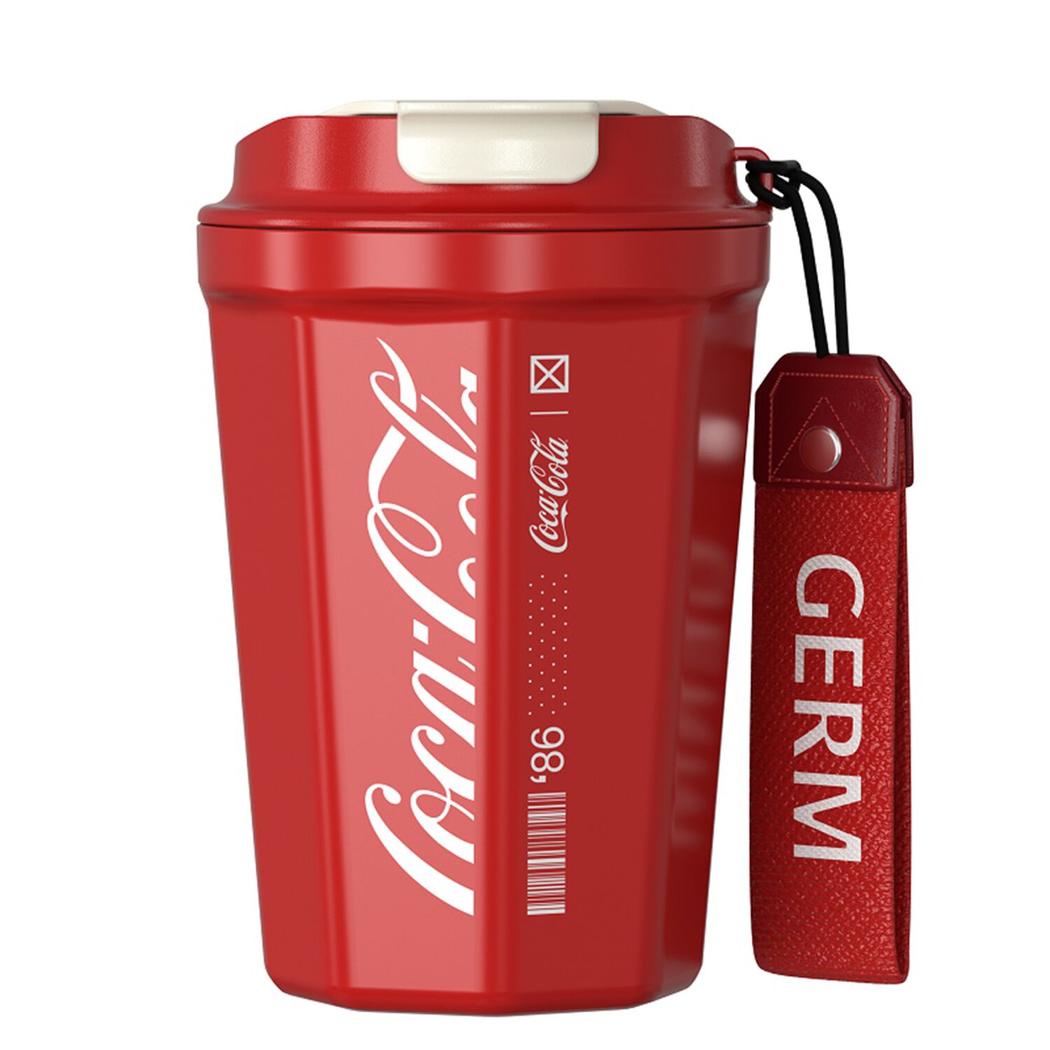 Vaso Termico Mug Germ Coca-cola Acero Inoxidable 390ml Red image number 1.0