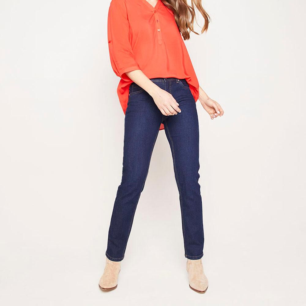 Jeans Tiro Medio Skinny Mujer Geeps en Oferta | Hites.com