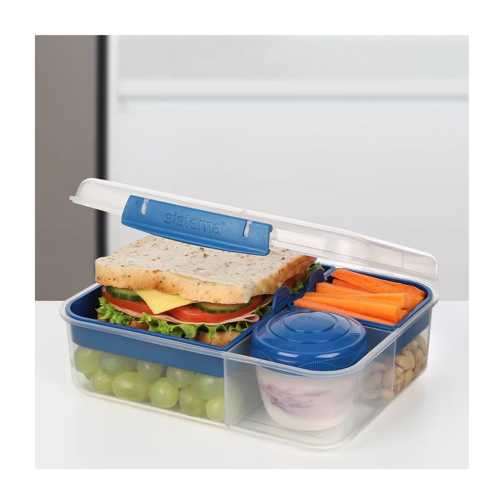 Sistema To Go - Herm&eacute;tico Bento 1.65l Con Pote Para Yogurt image number 3.0