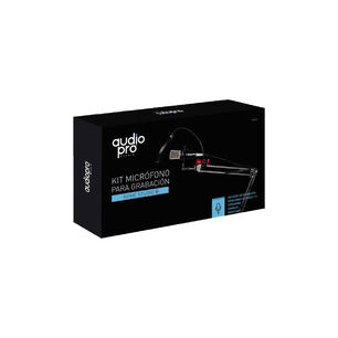 Kit Micr&oacute;fono + Condensador + Atril Para Grabaci&oacute;n - Ps