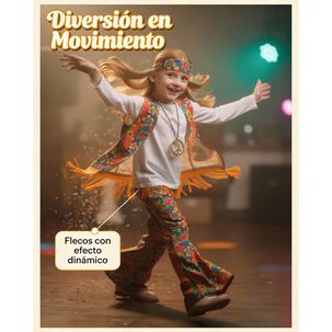 Disfraz Infantil Hippie Retro