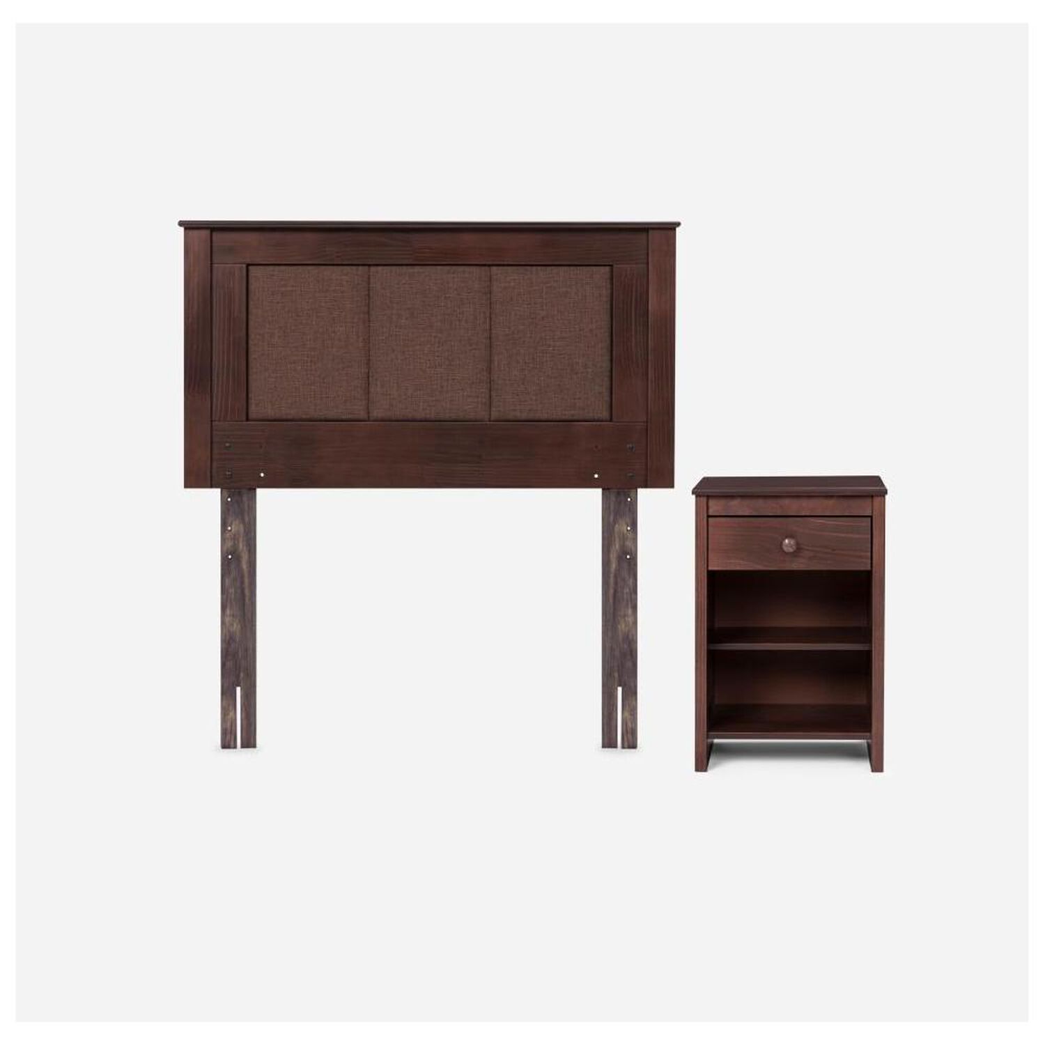 Cama Europea Rosen New Style 4 Plus / 1.5 Plazas / Base Normal + Set De Maderas Rachel image number 2.0