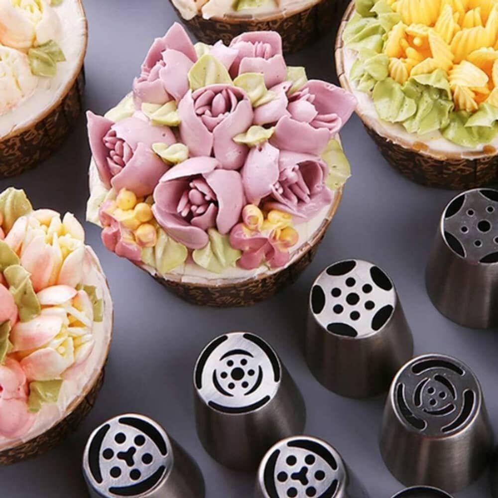 Juego 27 Piezas Boquillas Decoraci&oacute;n Tortas Reposter&iacute;a image number 2.0