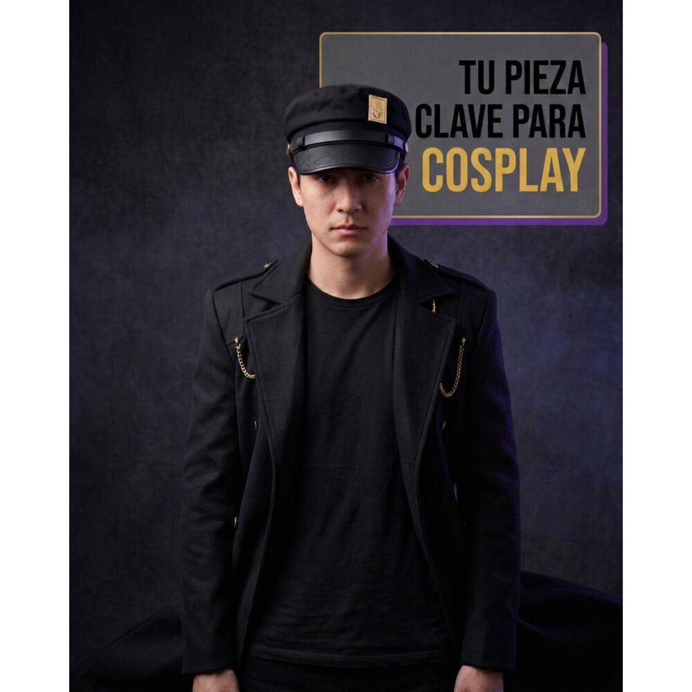 Gorro Cosplay Jotaro Jojo's Bizarre Adventure image number 3.0