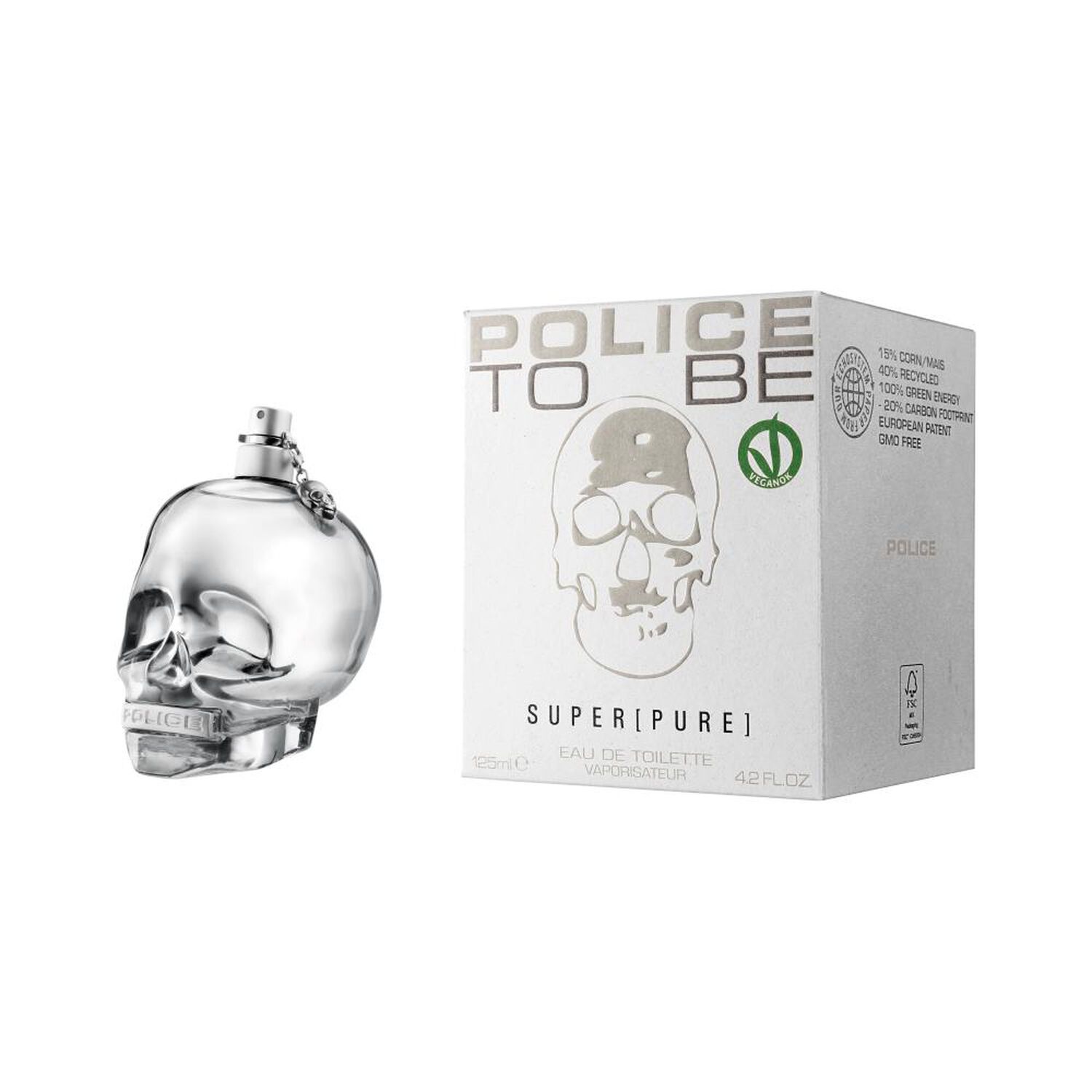 Perfume Unisex To Be Super Pure Police / 125 Ml / Eau De Toilette image number 0.0