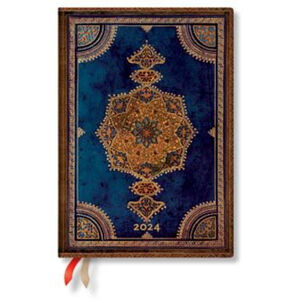 Agenda 2024 Safavid Indigo, T.flexible, Vista Dia, Midi