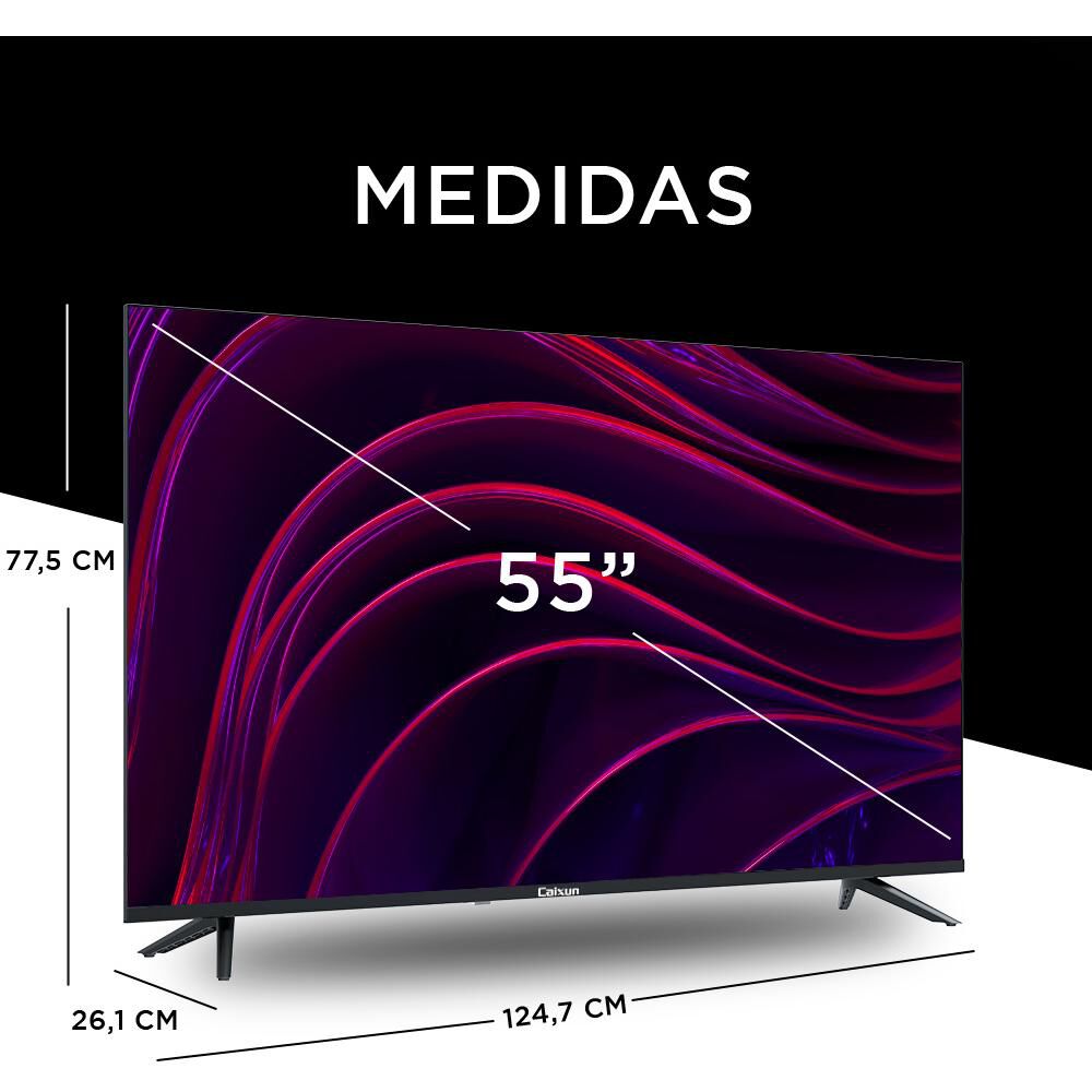 Led 55" Caixun C55V1UG / Ultra HD 4K / Smart TV image number 4.0