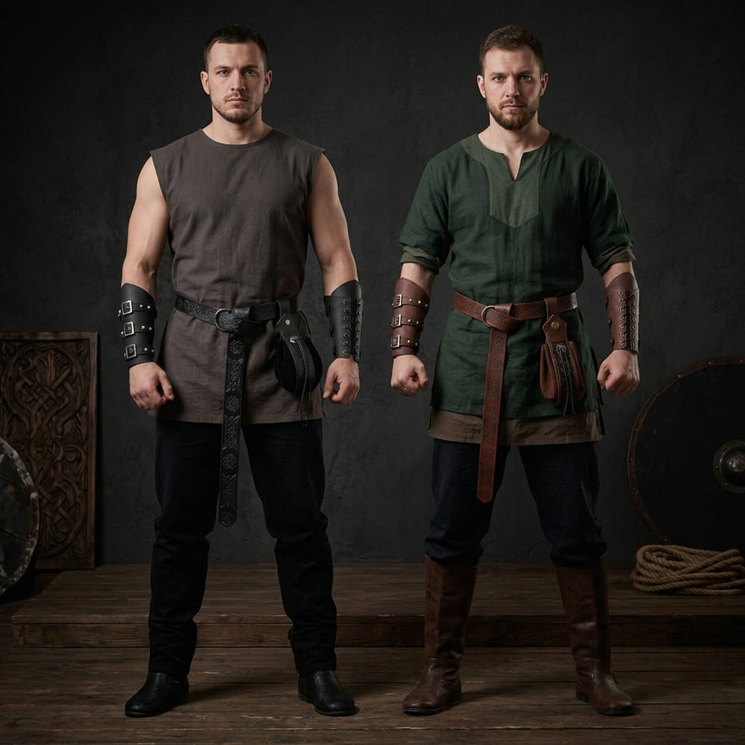 Accesorio Disfraz Cosplay Vikingo Caf&eacute; image number 0.0