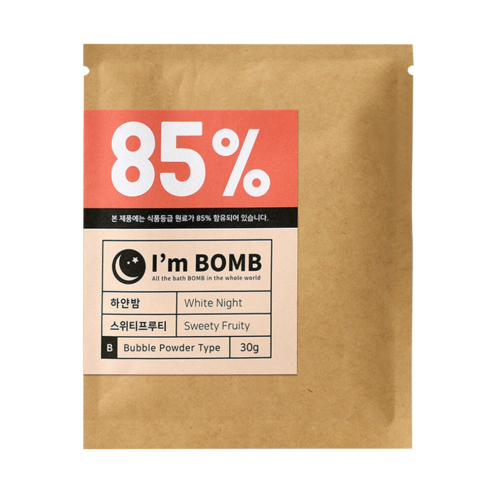 Burbujas De Baño En Polvo Sweety Fruity 30g Im Bomb image number 0.0
