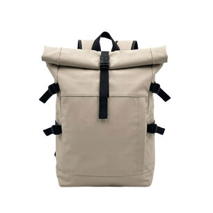 Mochila Urbana Roll Top Impermeable Porta Laptop Apolo