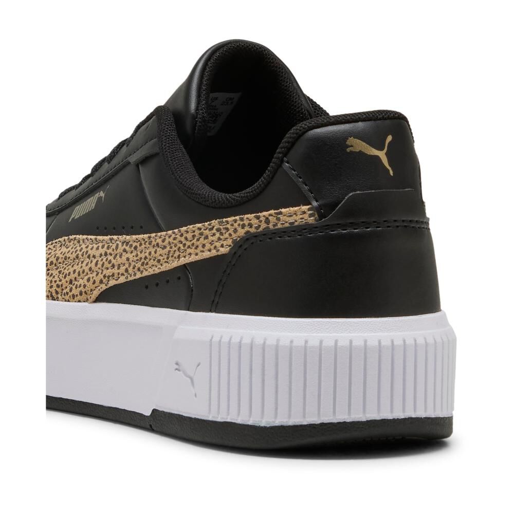 Zapatilla Urbana Mujer Puma Carina Mia Topcat Black-toasted Almond image number 2.0