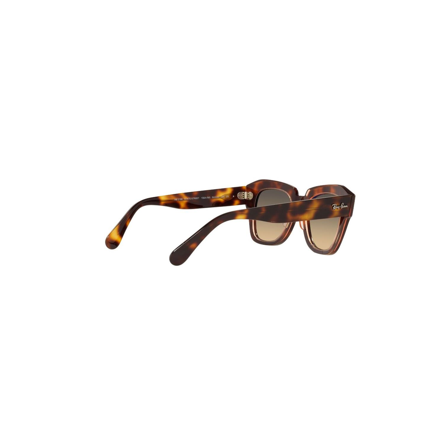 Lentes De Sol State Street Havana On Pink Ray-ban image number 8.0