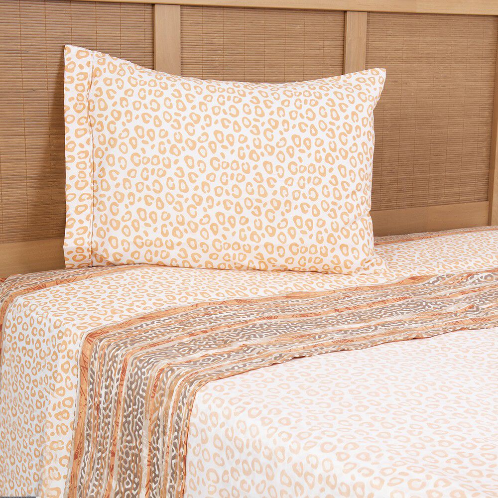 Sabana Estampada Plumetti 1.5 P Tamarindo image number 0.0