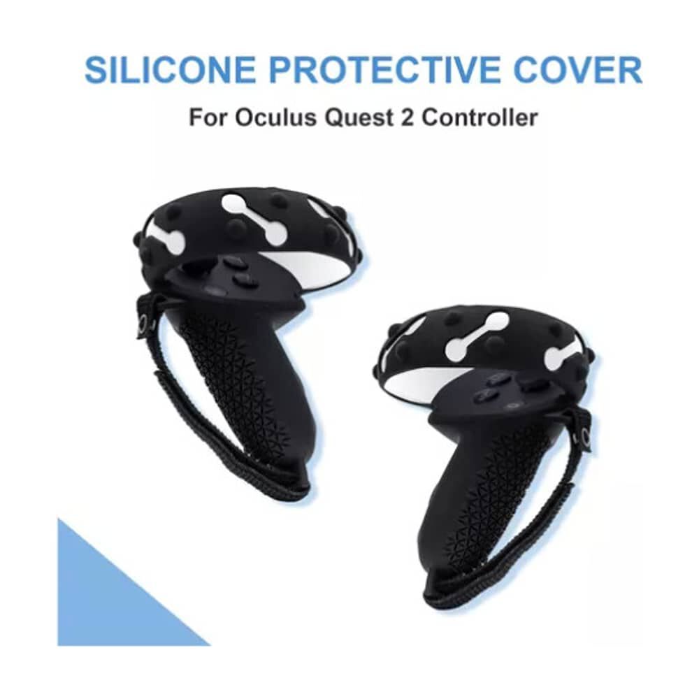 Funda Grips Para Mandos Oculus Quest 2 + Correa Ajustables image number 1.0