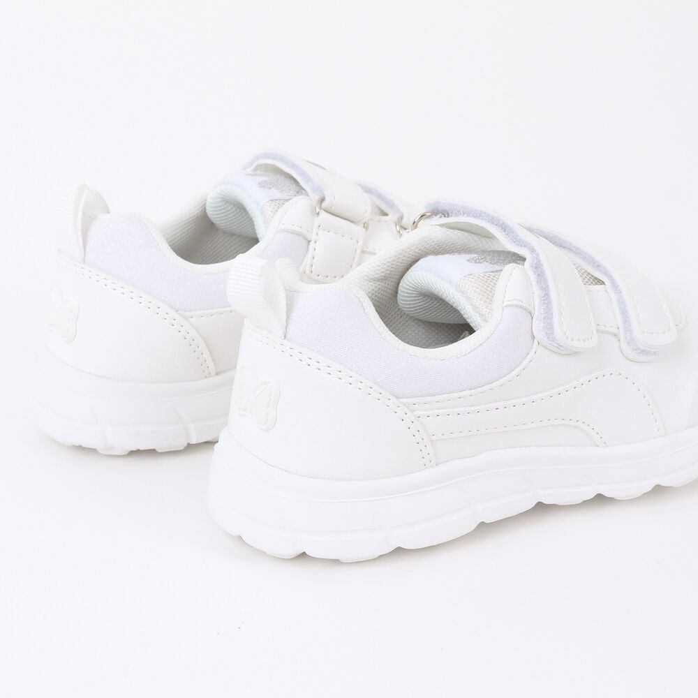 Zapatilla Escolar Ni&ntilde;a Velcro Minnie Mouse Blanco Disney image number 2.0