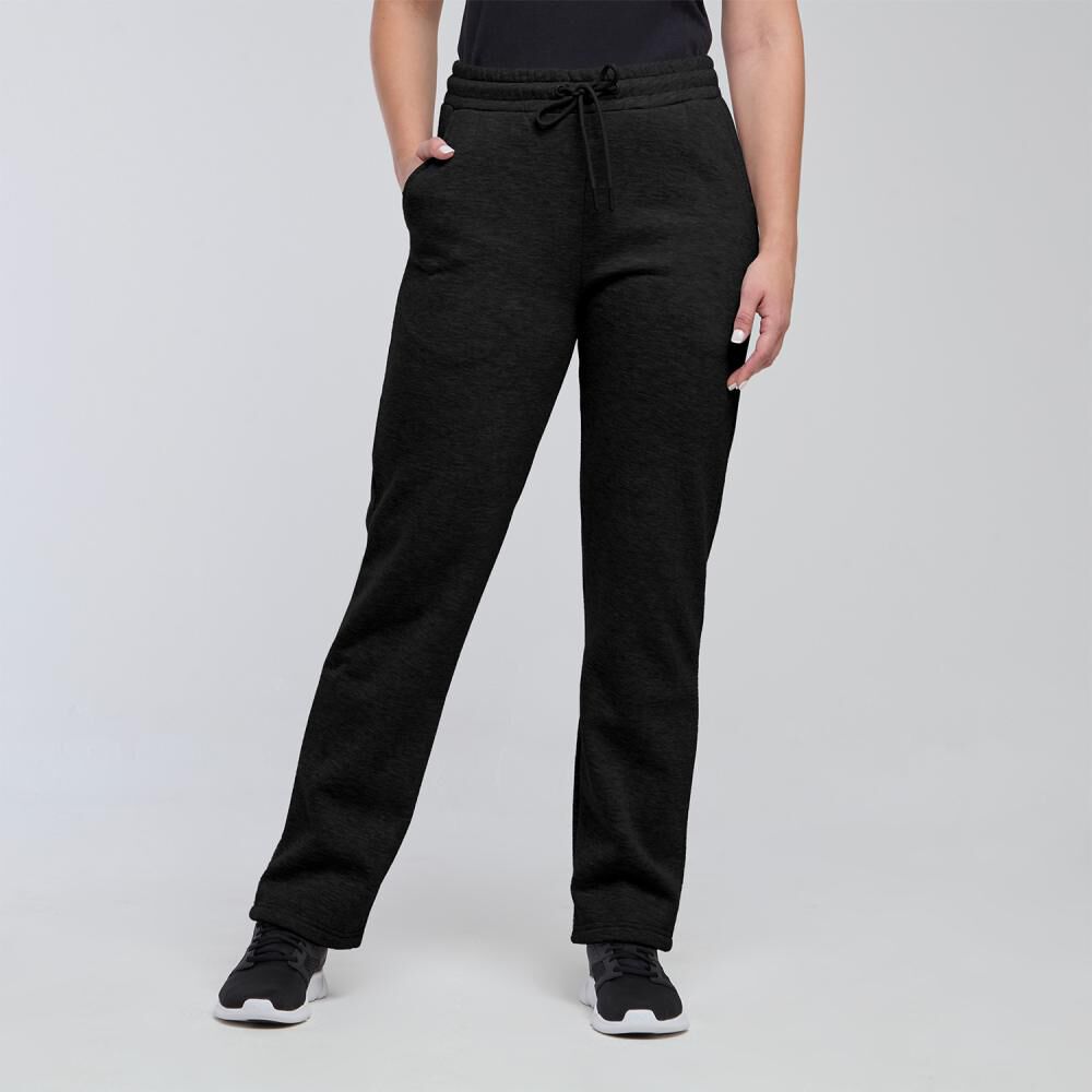 Pantalón De Buzo Deportivo Slim Tiro Alto Regular Mujer Wetland image number 0.0