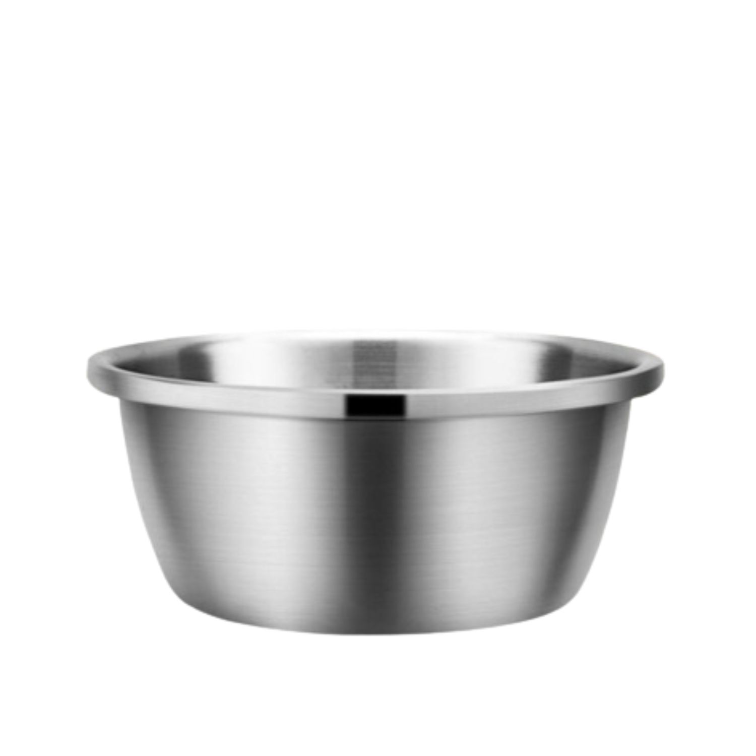 Bowl Ensaladera Redondo Fuente Base Plana Acero Cocina 18cm image number 1.0
