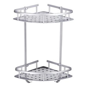 Estante Ducha Esquinero 2 Niveles Almacenamiento Baño Estante Ducha Esquinero 2 Niveles Almacenamiento Baño