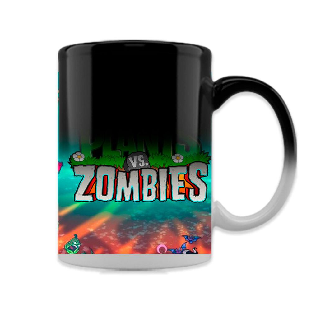 Taza Mágica Plantas Vs Zombies image number 0.0