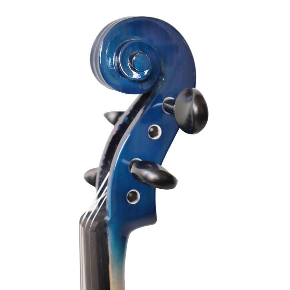 Viol&iacute;n El&eacute;ctrico Livorno 4/4 Azul Liv-e-41bl image number 3.0
