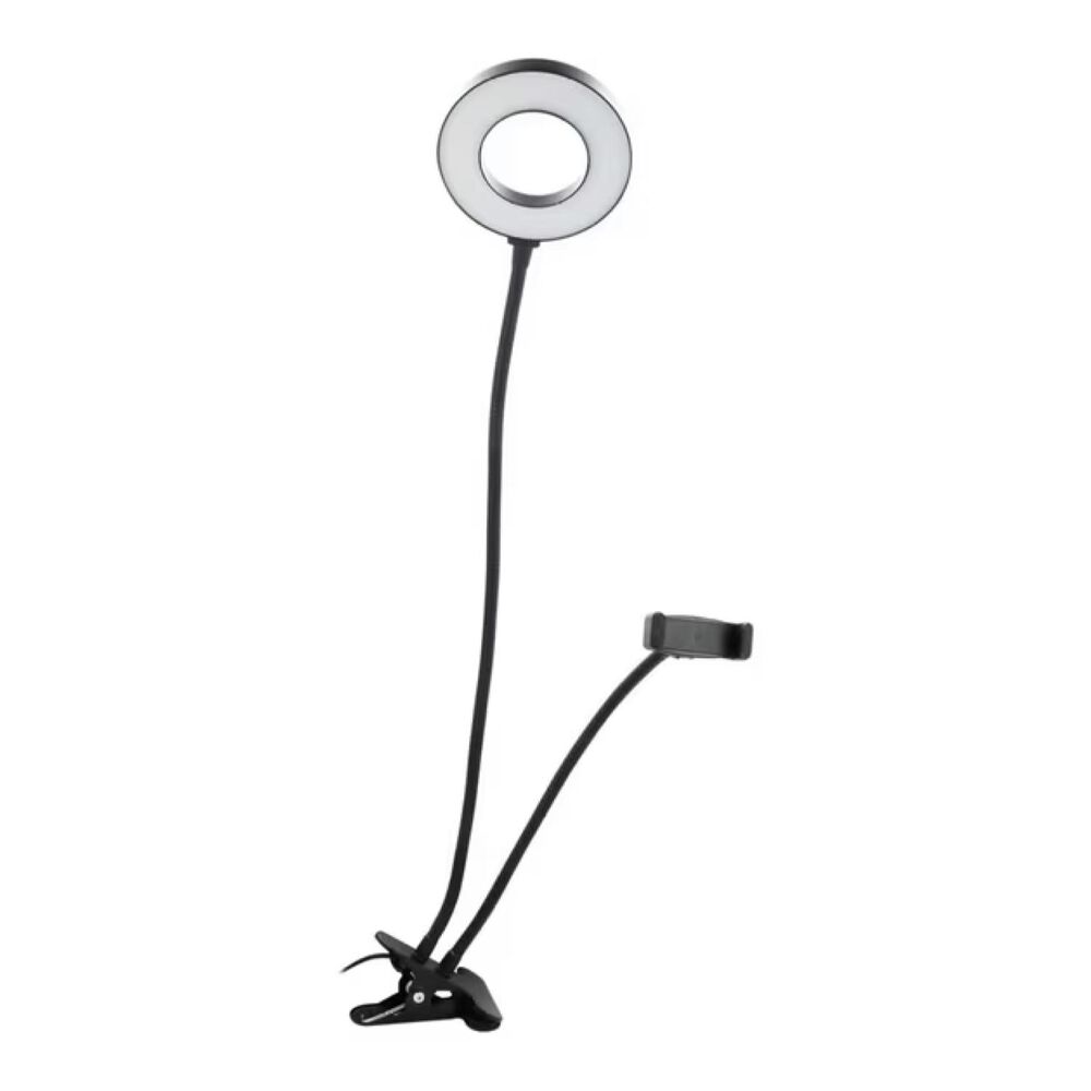 Soporte Tipo Clip Aro De Luz 4" Telefono Celular image number 0.0