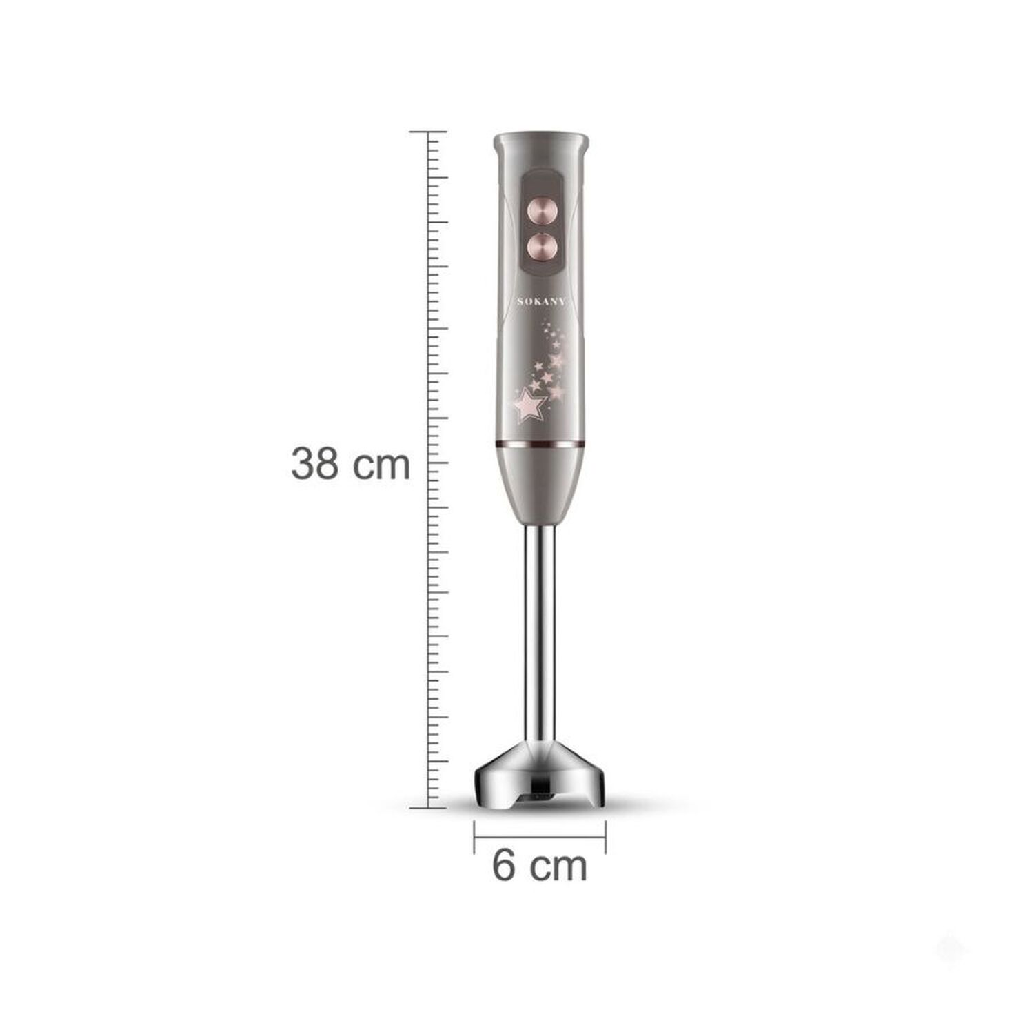 Batidora De Mano Sokany 600w 2 En 1 image number 4.0