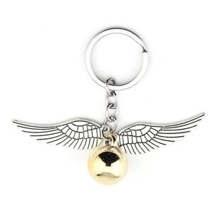 Llavero Met&aacute;lico Harry Potter Snitch Dorada Juego Quidditch