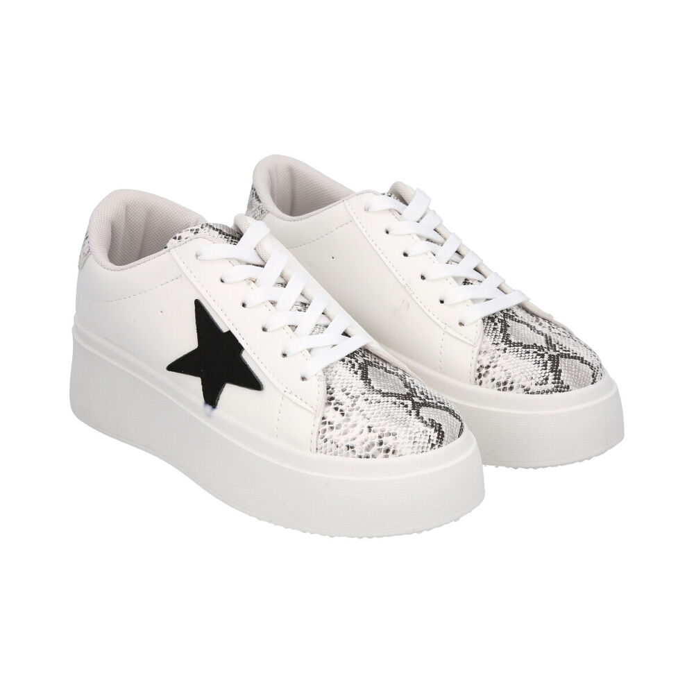 Zapatilla Urbana Star Blanco Police image number 1.0