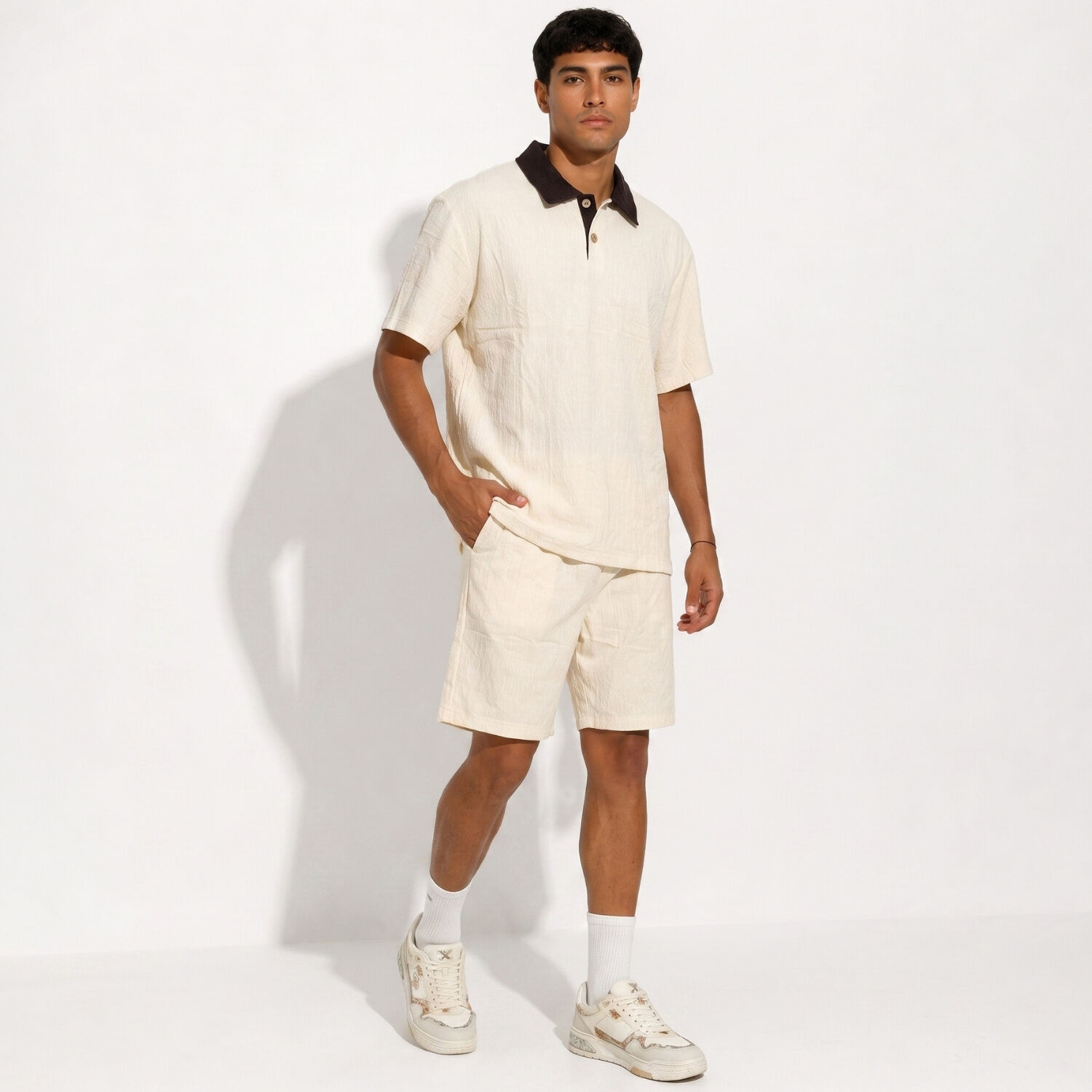 Conjunto Polo Y Short Hombre Bali image number 1.0