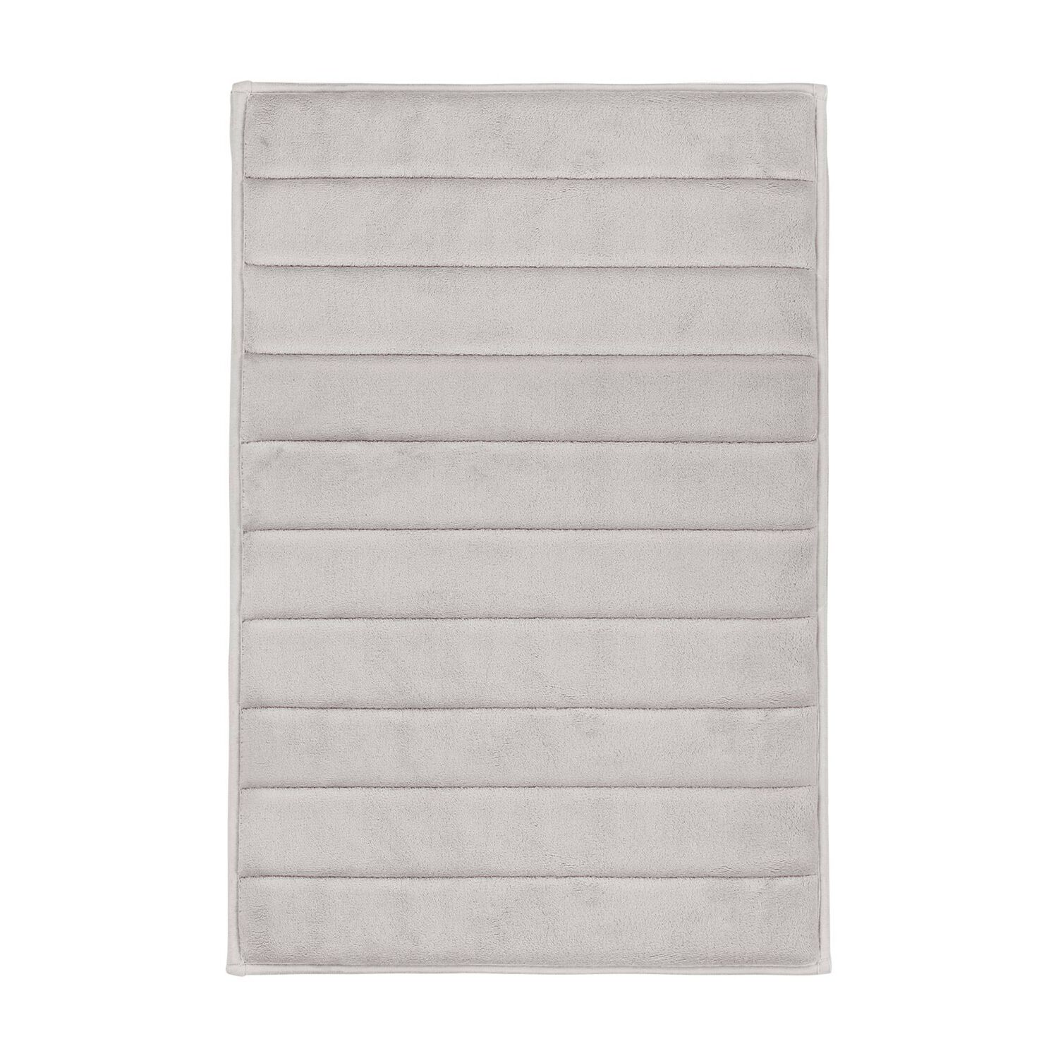 Alfombra De Ba&ntilde;o Nautica Home 50x80cm Coralina Ultra Suave Gris image number 5.0
