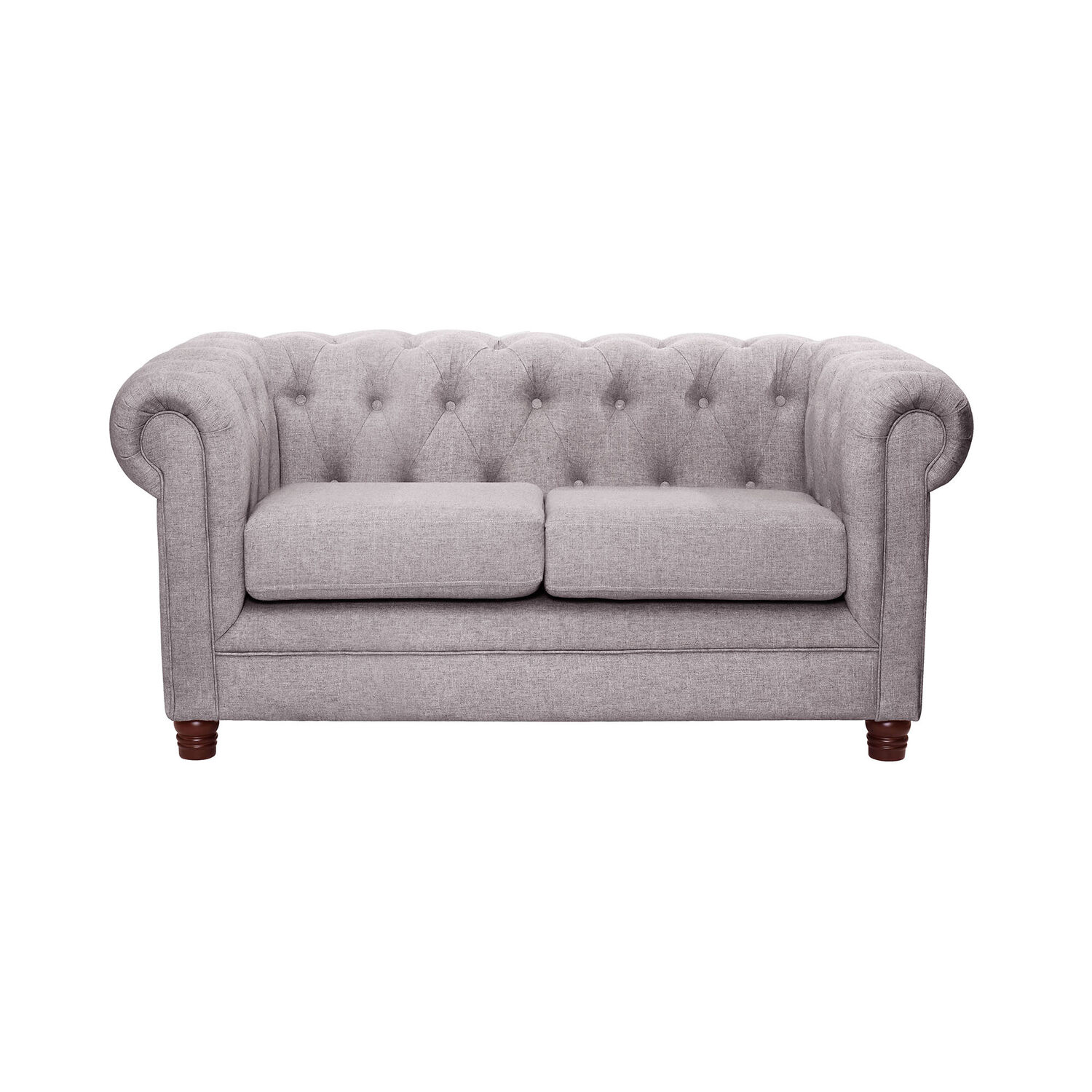 Sofa Florencia 2 Cuerpos Lino Gris Claro image number 0.0