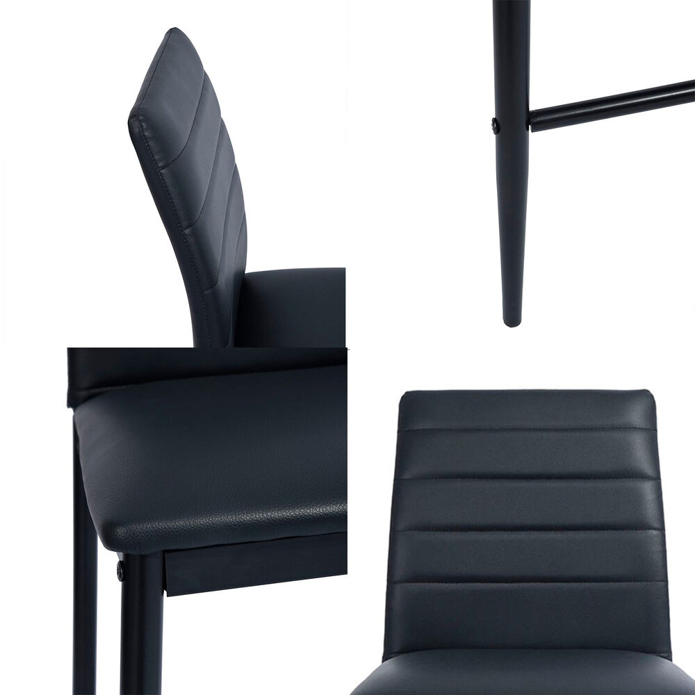 Pack 2 Sillas De Bar Boston Negro image number 4.0