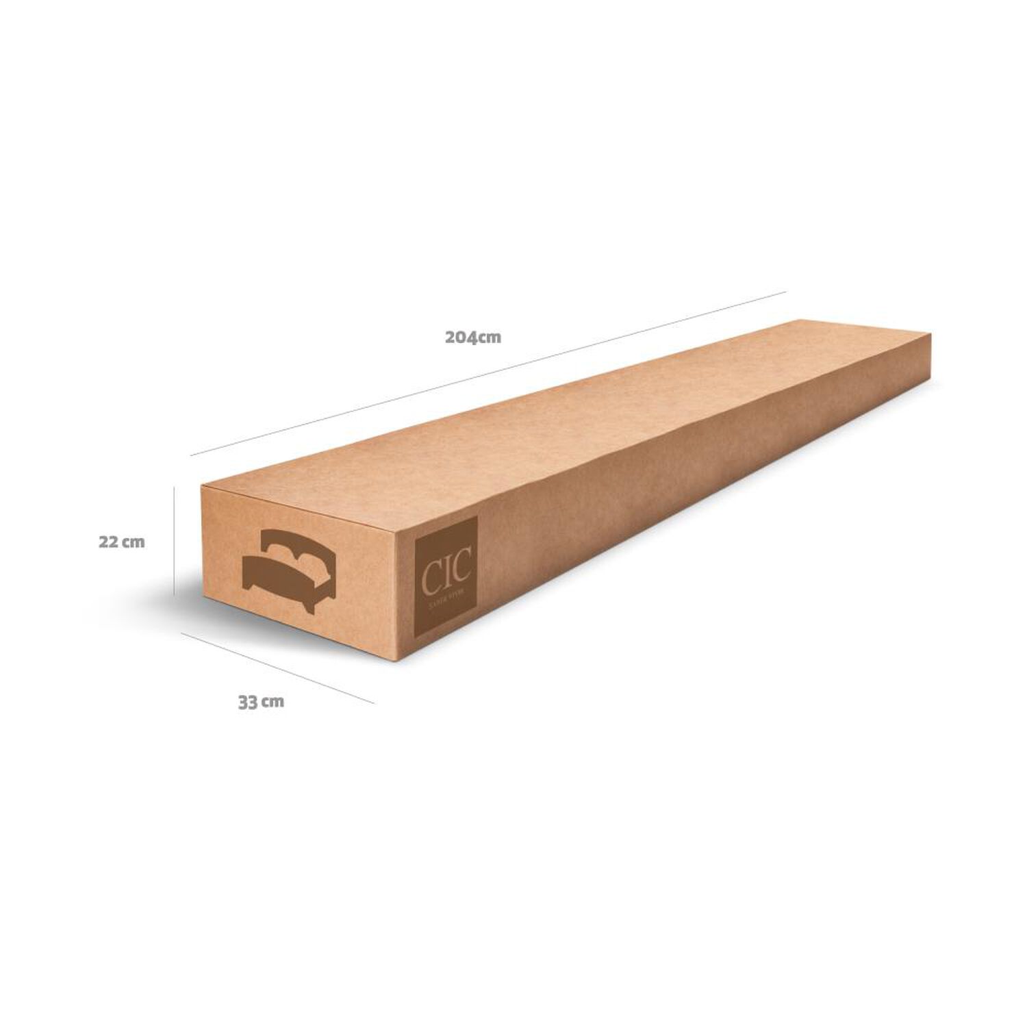 Cama Europea Cic Premium / 2 Plazas / Base Dividida + Set De Maderas image number 11.0