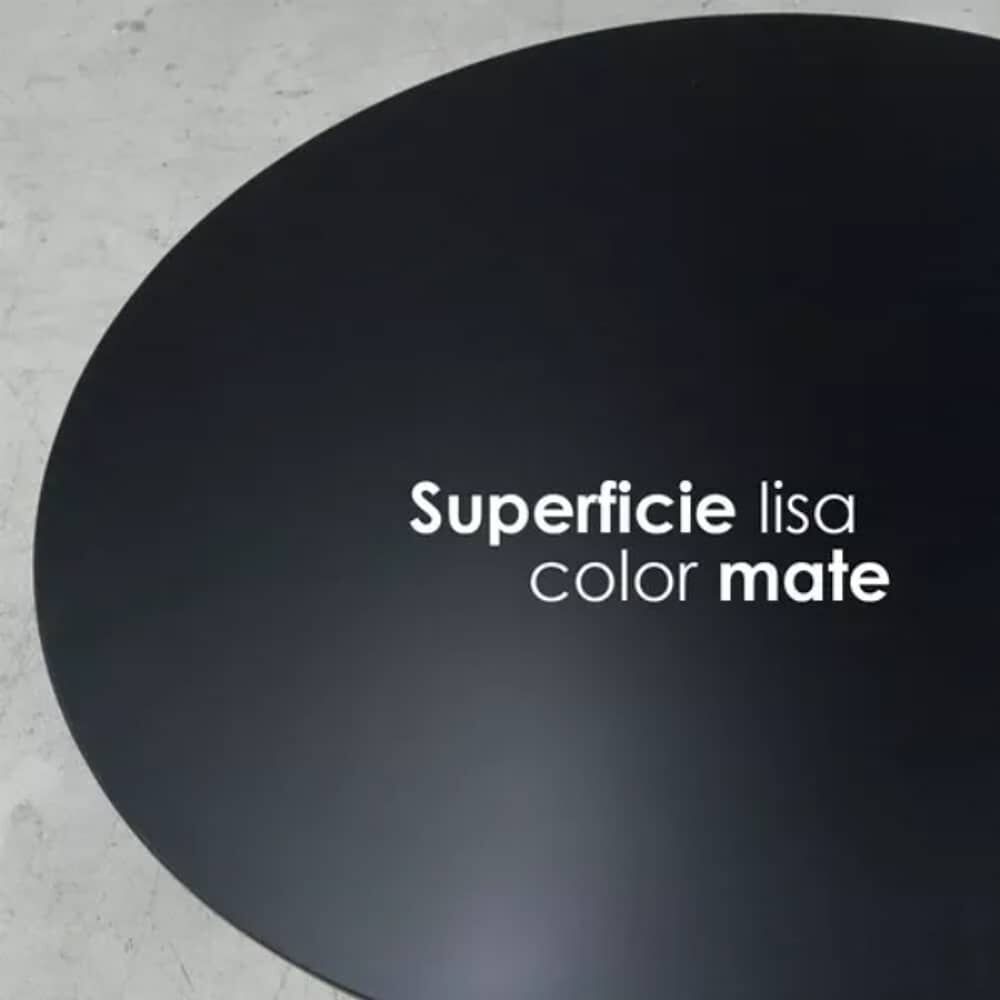 Mesa Eames Redonda 120cm Negra image number 1.0