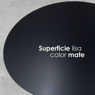 Mesa Eames Redonda 120cm Negra