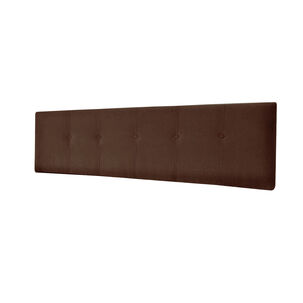 Respaldo Best Tela Velvet Chocolate 2 Plazas