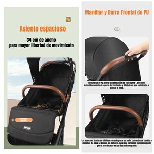 Coche De Paseo Tipo Maleta Aluminio 0-3 A&ntilde;os Jeta Lubabycas