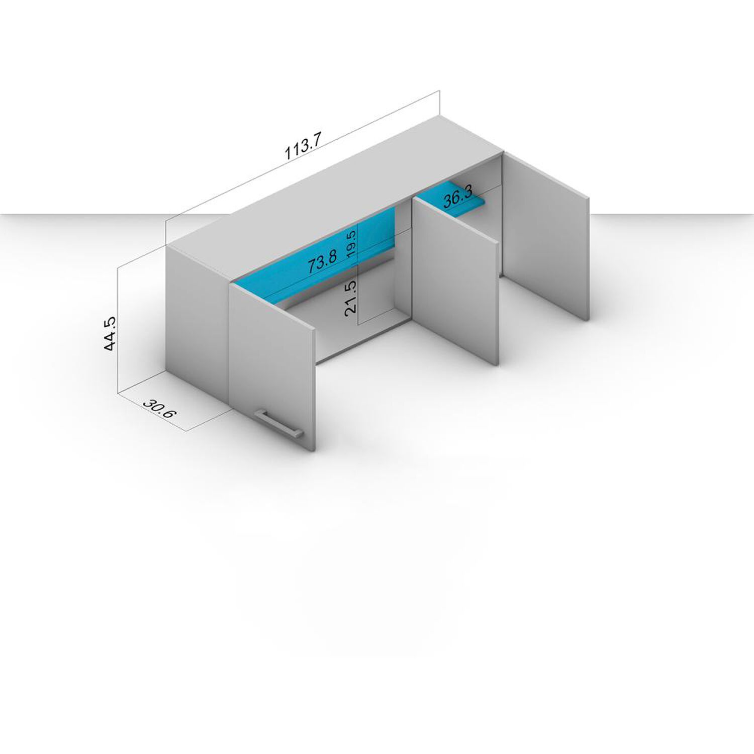 Mueble De Cocina Vekka Home Aereo / 3 Puertas / 0 image number 1.0