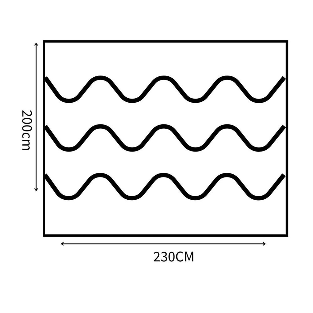 Frazada Polar Con Chiporro Medida 200x230cm 2 Plazas Color Amarillo image number 4.0