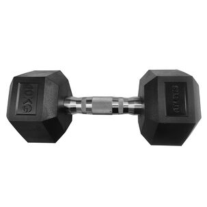 Mancuerna Hexagonal 10 Kg Negro