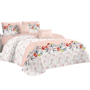 Cobertor Quilt De Verano Cubrecama King Colcha 250x270cm Gs