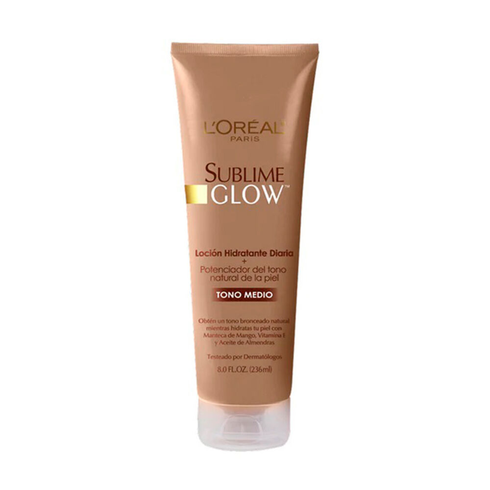 Loción Autobronceante Sublime Glow Loreal Tono Medio 236ml image number 0.0