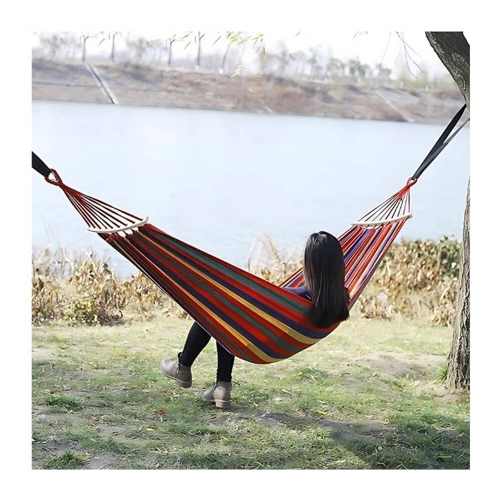 Hamaca Individual 260 X 80 Cm Resistente C&oacute;moda image number 2.0
