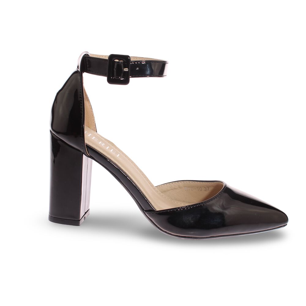 Zapato Tac&oacute;n Negro V&iacute;a Franca Art. 567010black image number 6.0