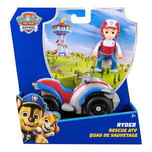 Figura Paw Patrol Ryder Con Moto