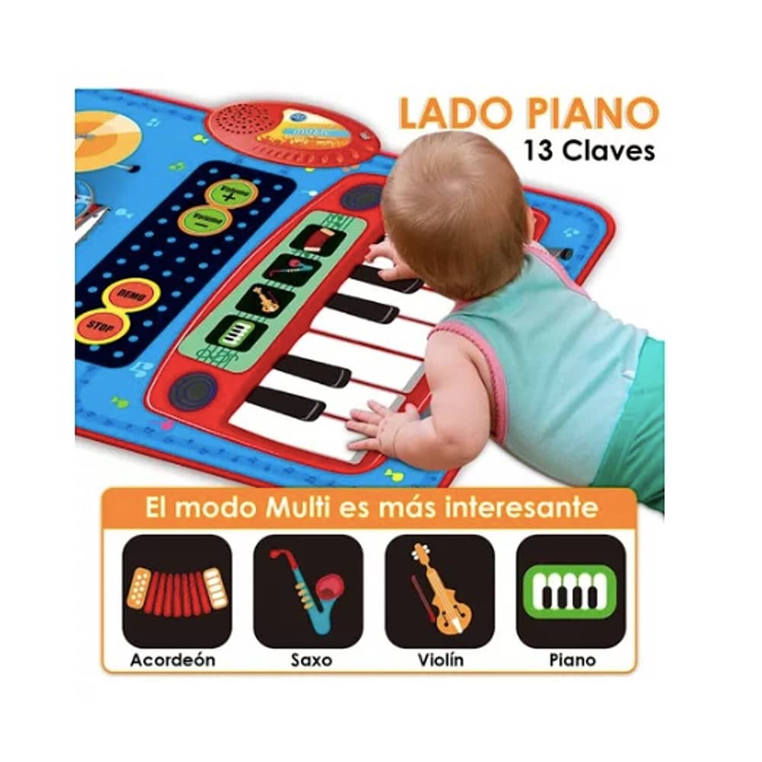 Alfombra Musical Piano Y Tambor image number 2.0